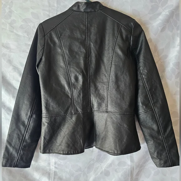 Baccini | Studded Leather Jacket | Size: Extra Small - Picture 3 of 8